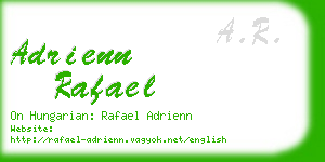 adrienn rafael business card